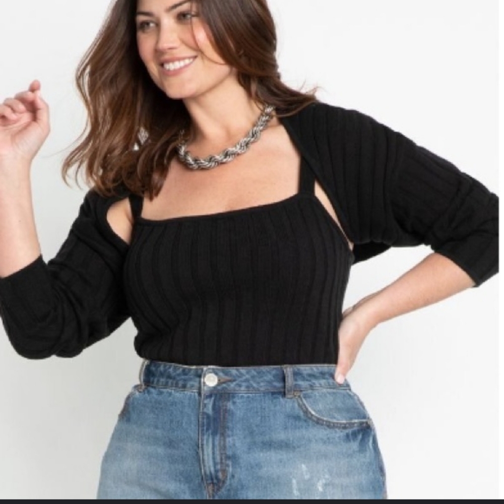 CROP TOP & BOLERO